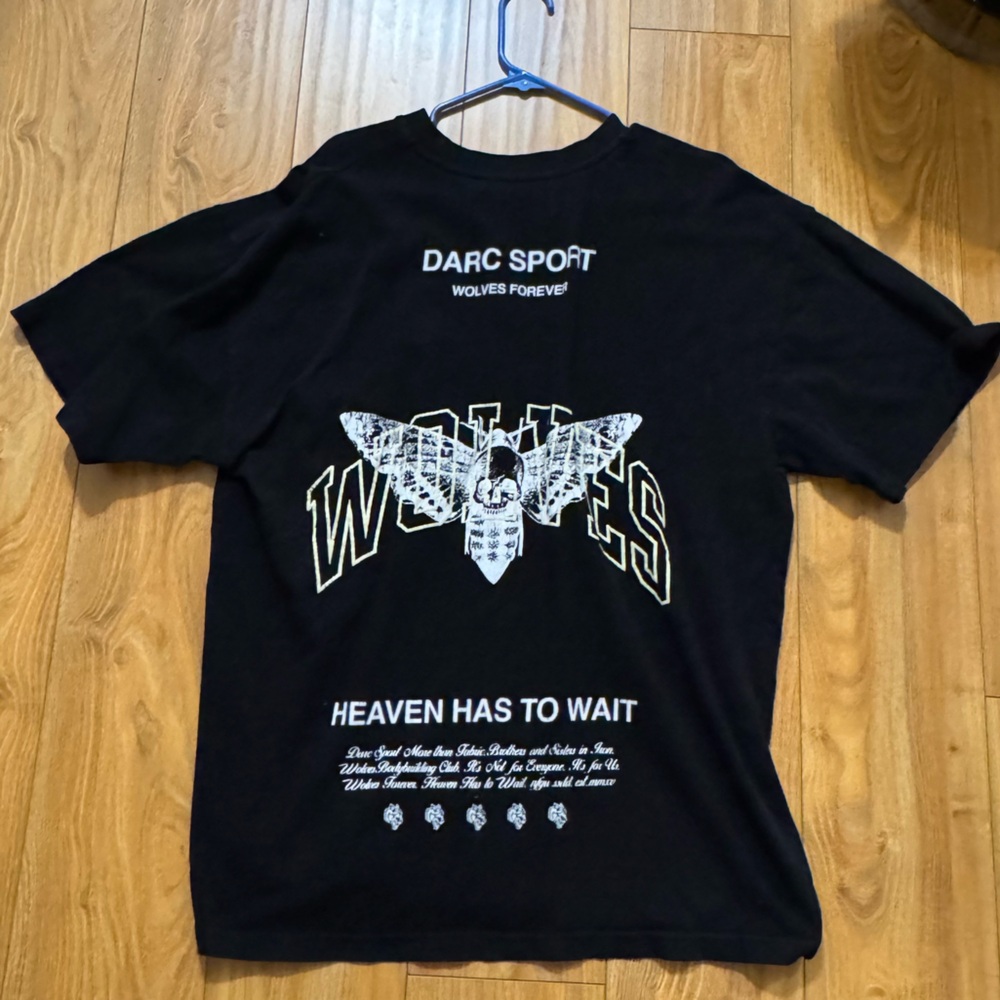 DARC SPORT - BLACK T SHIRT - SHORT SLEEVE - SIZE LARGE